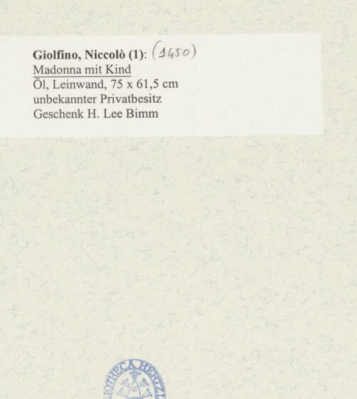 Rückseite von bh489993_recto