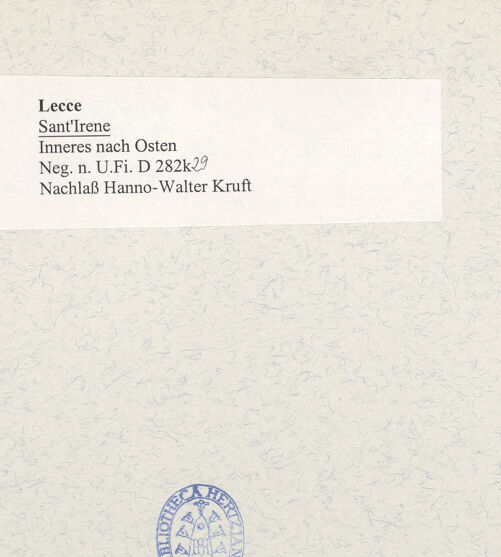 Rückseite von bh490029_recto