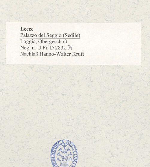 Rückseite von bh490439_recto