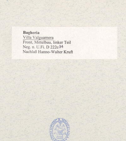 Rückseite von bh490498_recto