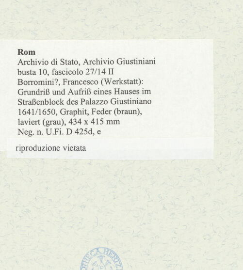 Rückseite von bh490902_recto