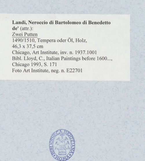 Rückseite von bh492079_recto