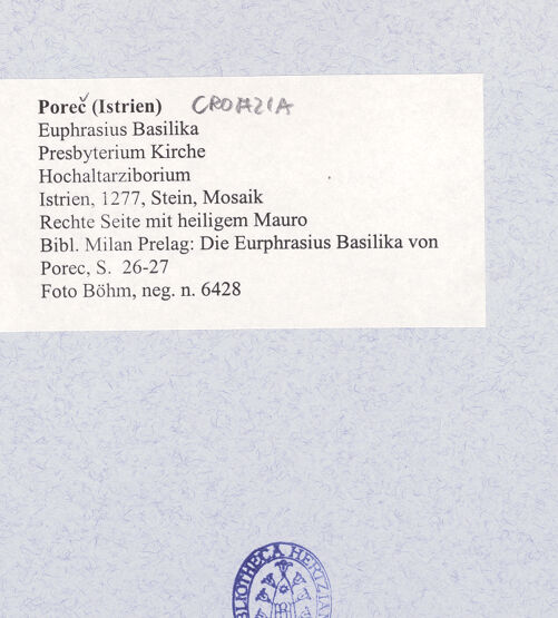 Rückseite von bh492161_recto