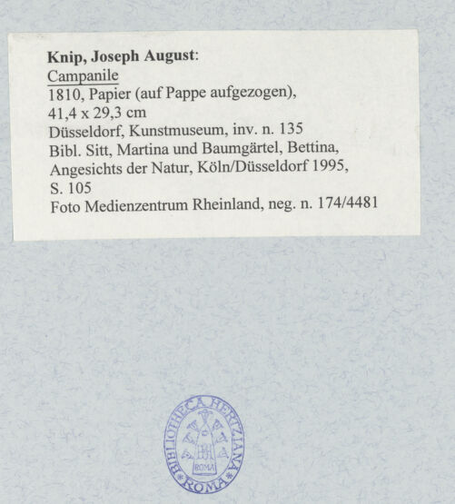 Rückseite von bh492525_recto