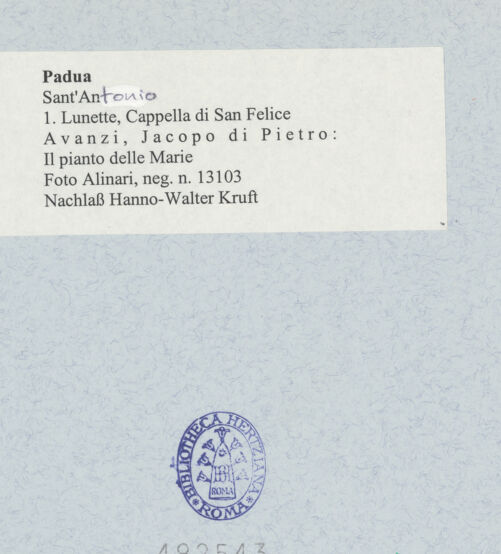 Rückseite von bh492543_recto