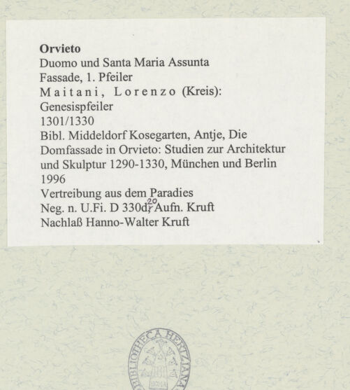 Rückseite von bh492795_recto