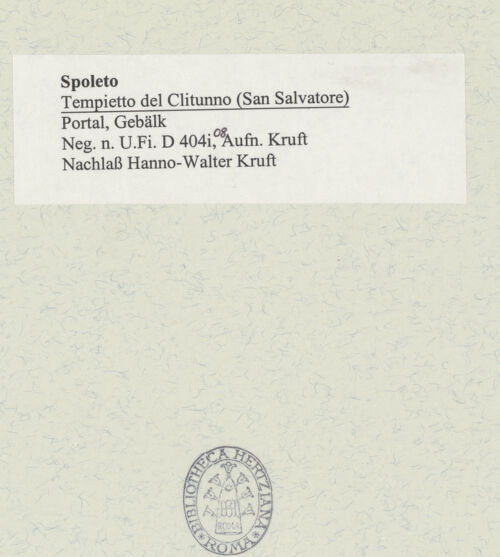 Rückseite von bh492814_recto