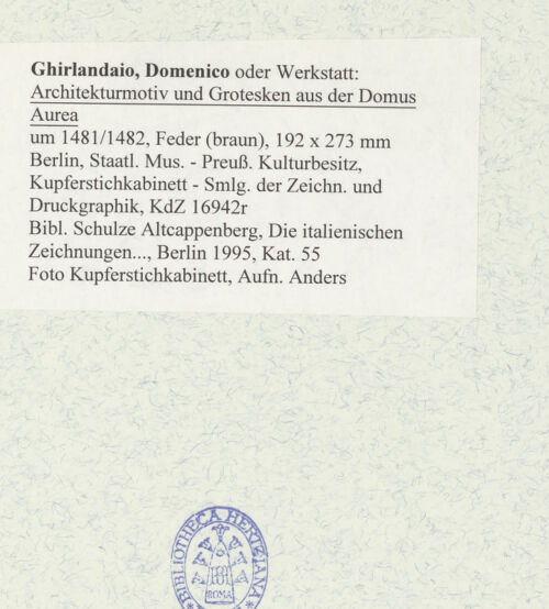 Rückseite von bh493070_recto