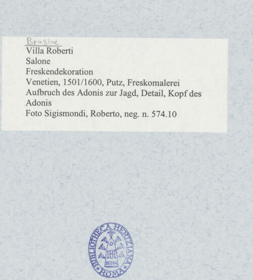 Rückseite von bh493629_recto