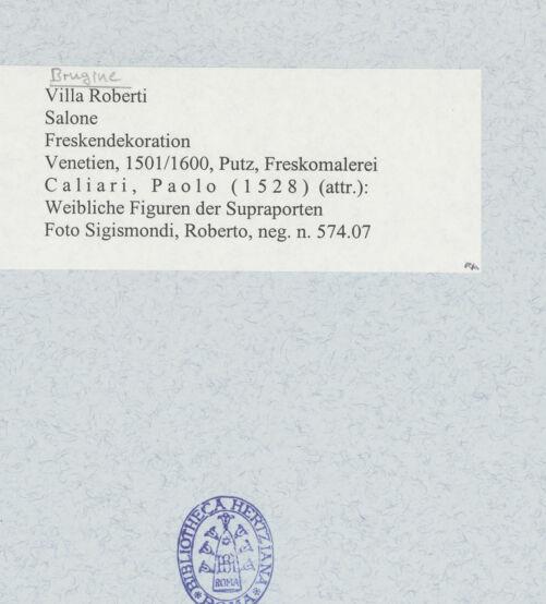 Rückseite von bh493630_recto