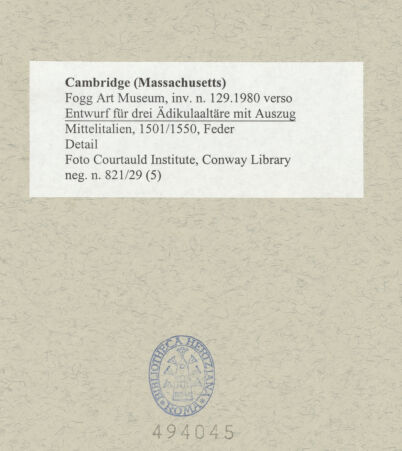 Rückseite von bh494045_recto