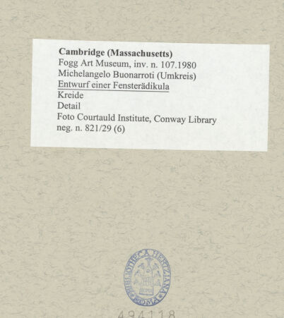 Rückseite von bh494118_recto