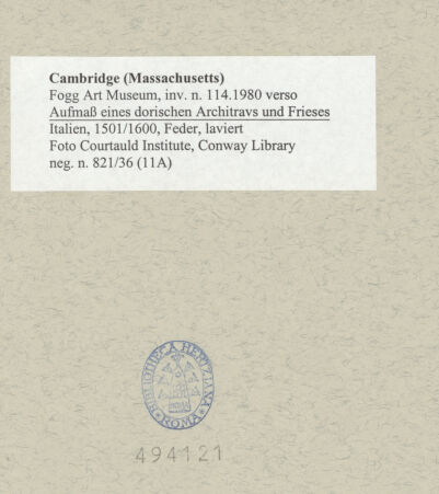 Rückseite von bh494121_recto