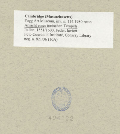 Rückseite von bh494122_recto