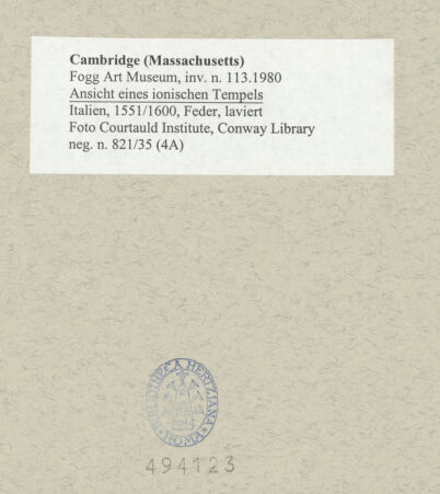 Rückseite von bh494123_recto