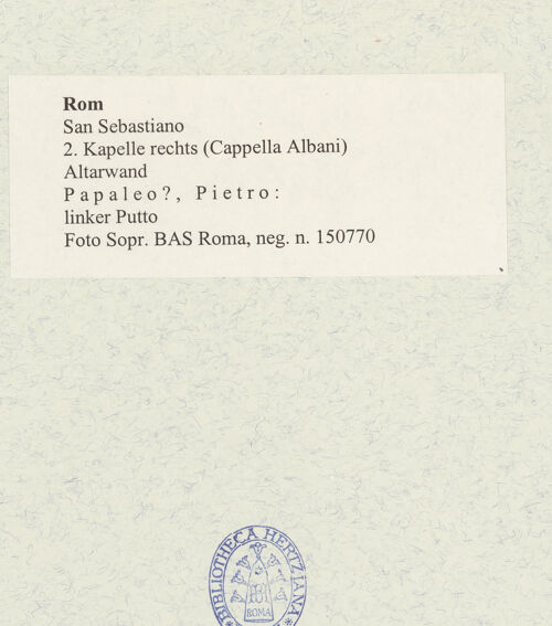 Rückseite von bh494403_recto