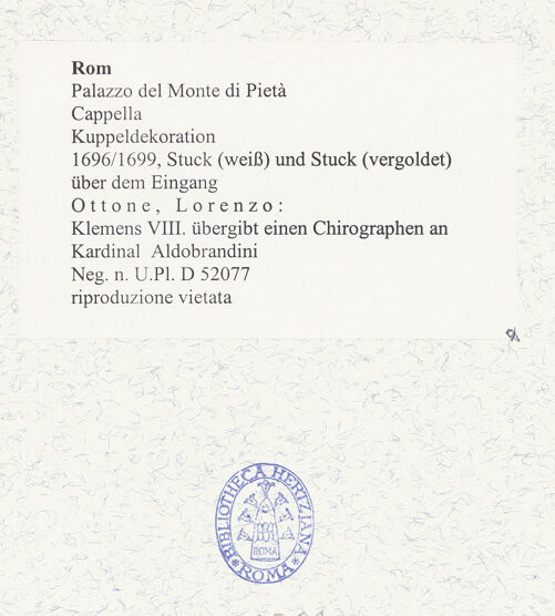 Rückseite von bh494561_recto