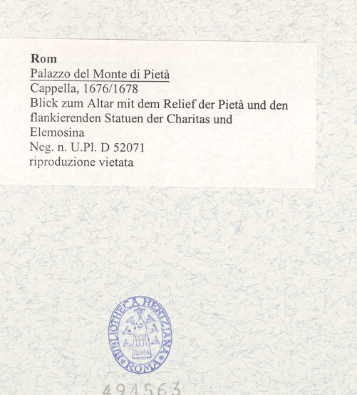 Rückseite von bh494563_recto