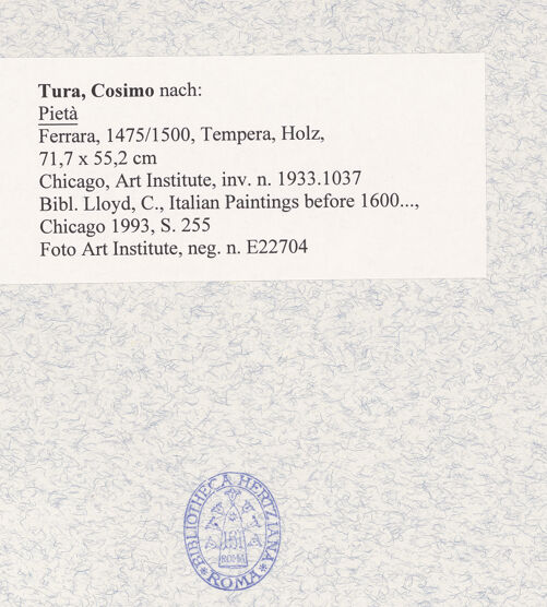 Rückseite von bh494598_recto