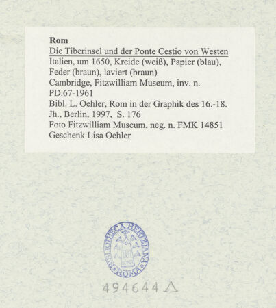 Rückseite von bh494644_recto