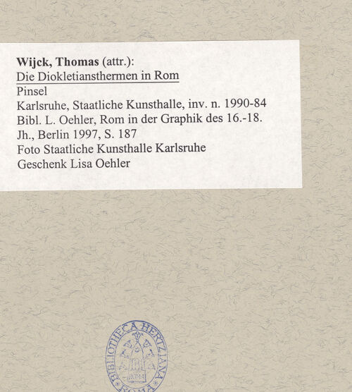 Rückseite von bh494655_recto