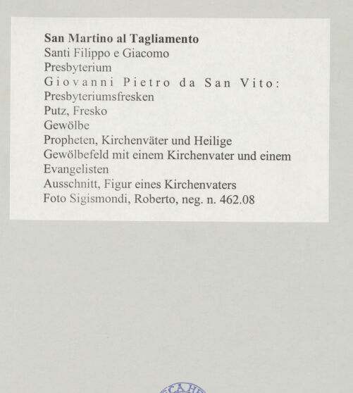 Rückseite von bh494858_recto