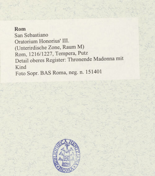 Rückseite von bh495363_recto