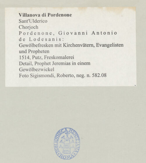 Rückseite von bh495849_recto