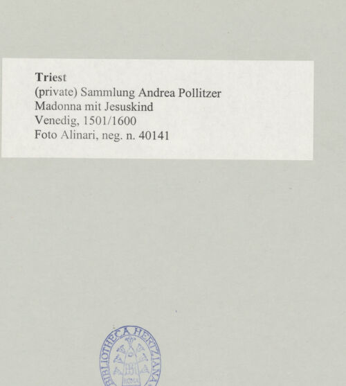 Rückseite von bh495889_recto