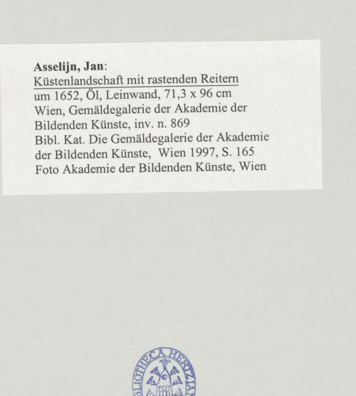 Rückseite von bh496517_recto