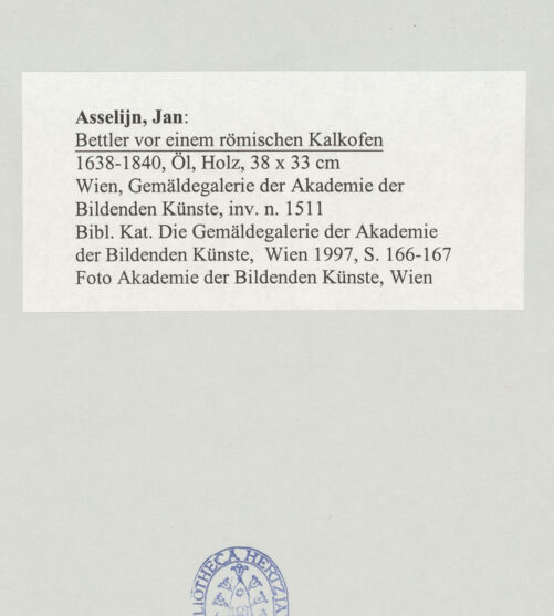 Rückseite von bh496522_recto