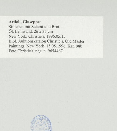 Rückseite von bh496929_recto