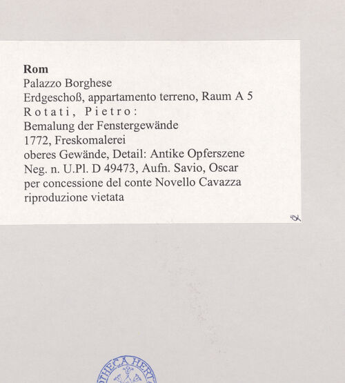 Rückseite von bh497165_recto