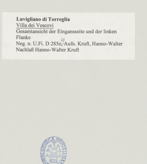 Rückseite von bh497404_recto