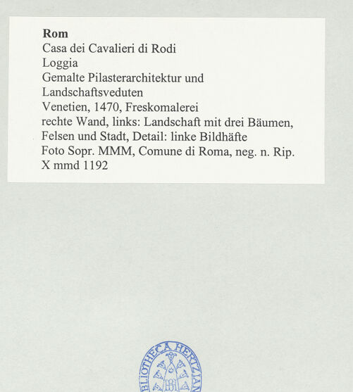 Rückseite von bh498077_recto