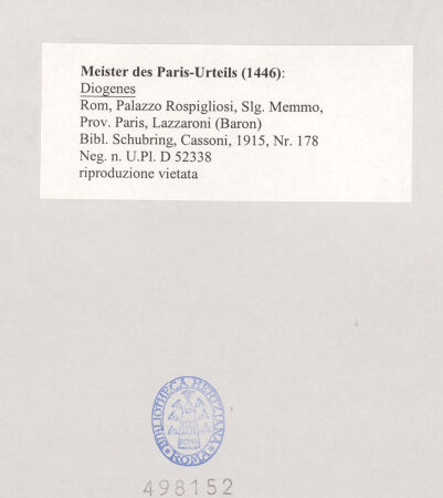 Rückseite von bh498152_recto