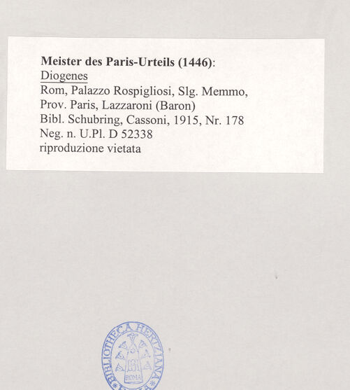 Rückseite von bh498152_recto