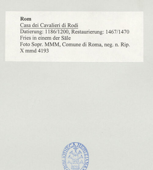 Rückseite von bh498609_recto