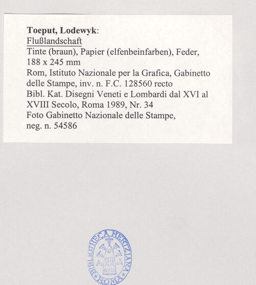 Rückseite von bh498667_recto