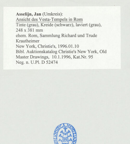 Rückseite von bh498943_recto