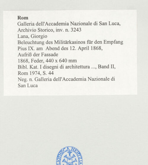 Rückseite von bh499100_recto