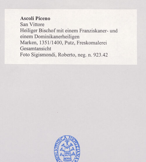 Rückseite von bh499152_recto