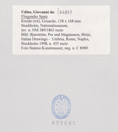 Rückseite von bh499641_recto