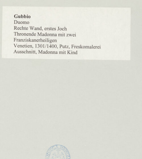 Rückseite von bh499982_recto