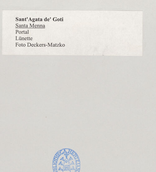 Rückseite von Deckers-Matzko [https://www.deutsche-digitale-bibliothek.de/content/lizenzen/rv-ez/] Hauptportal - Archivolte und Türsturz, bh500060_recto. Foto: Deckers-Matzko, R.J..