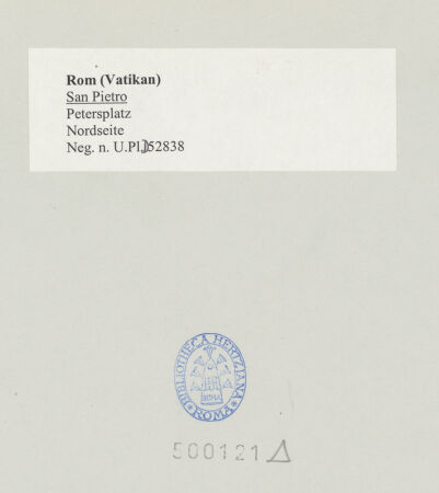 Rückseite von bh500121_recto