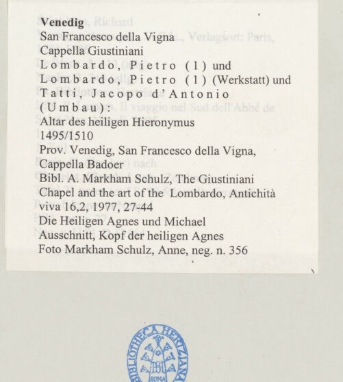 Rückseite von bh500490_recto