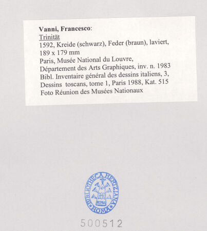 Rückseite von bh500512_recto