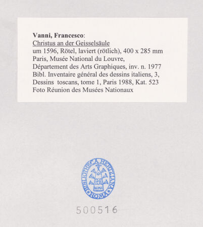 Rückseite von bh500516_recto