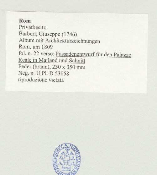 Rückseite von bh501044_recto